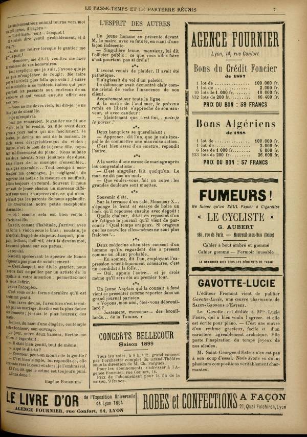 
						Affichage en mode lecture de la page
					