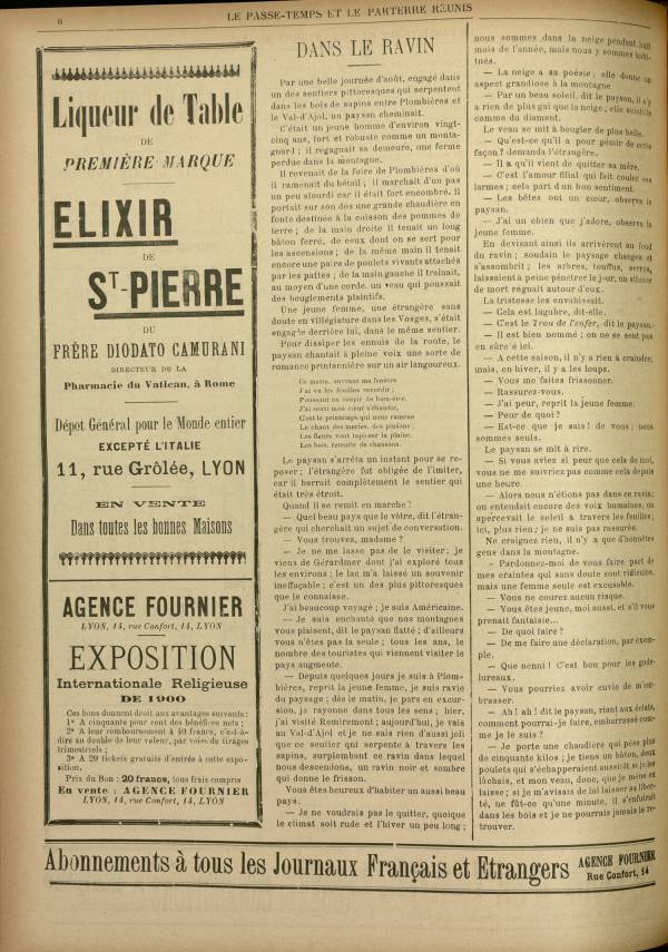 
						Affichage en mode lecture de la page
					