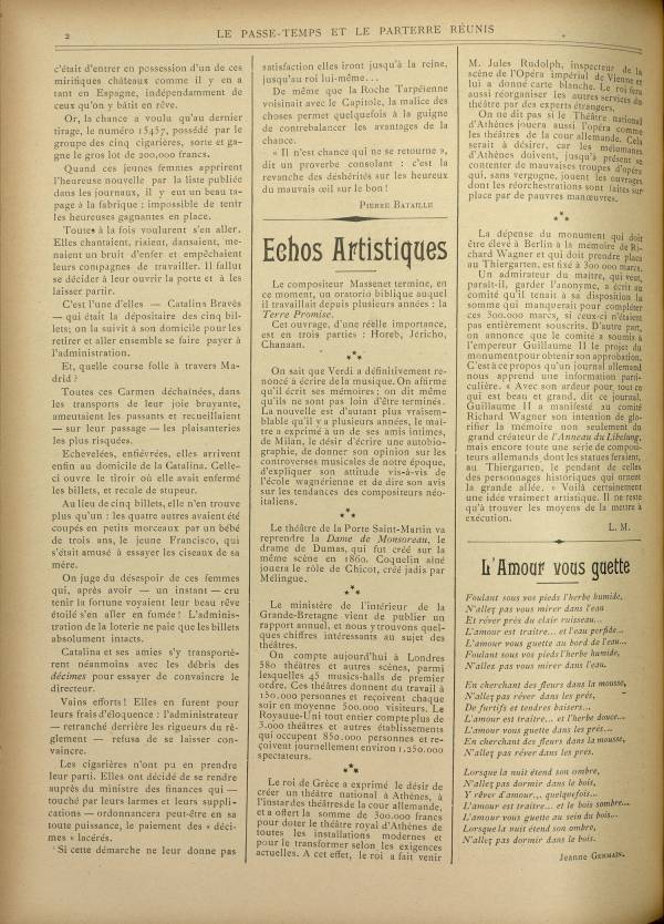 
						Affichage en mode lecture de la page
					