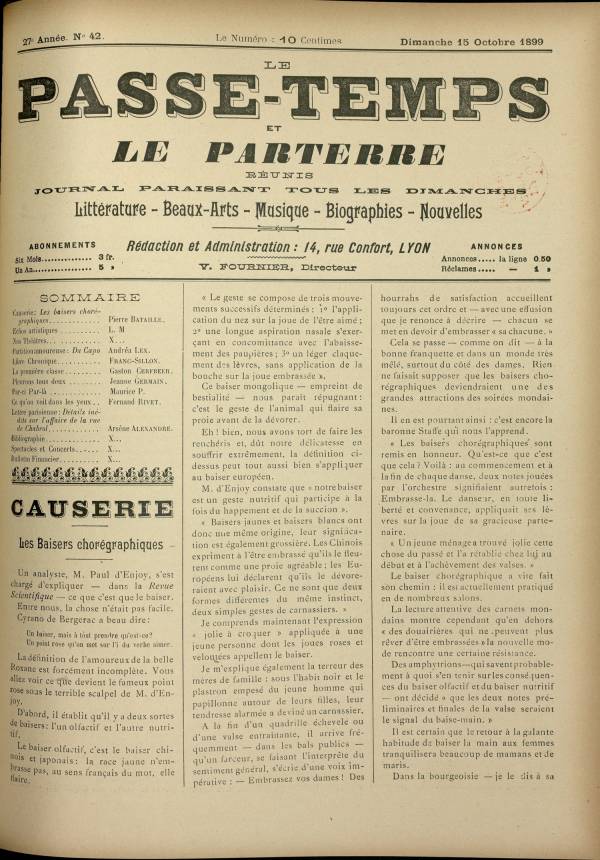 
						Affichage en mode lecture de la page
					