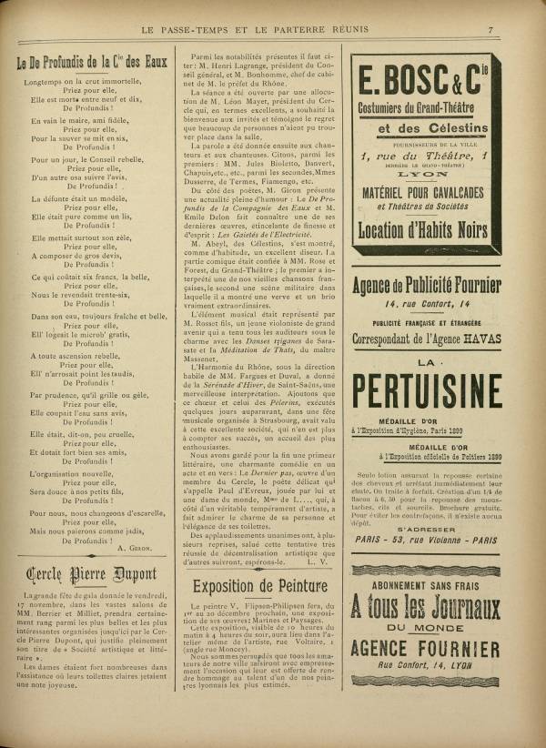 
						Affichage en mode lecture de la page
					