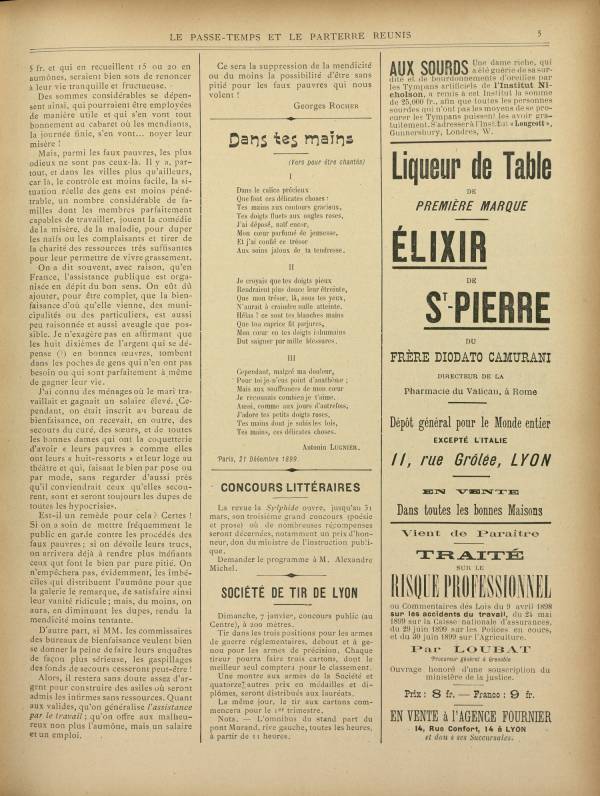 
						Affichage en mode lecture de la page
					