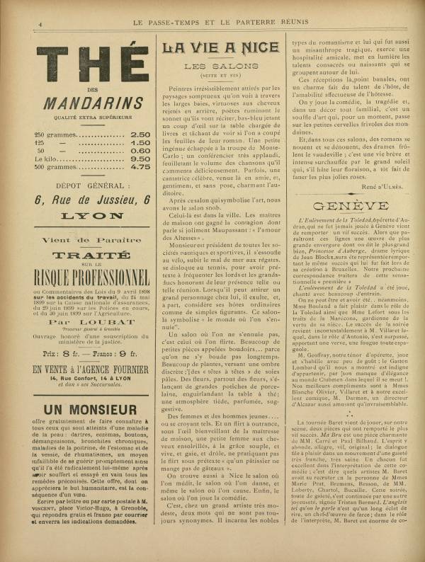 
						Affichage en mode lecture de la page
					