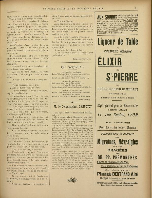 
						Affichage en mode lecture de la page
					