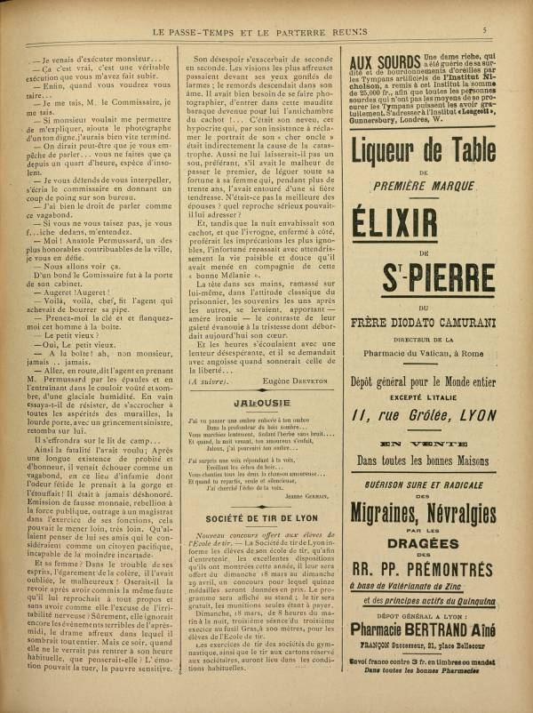 
						Affichage en mode lecture de la page
					