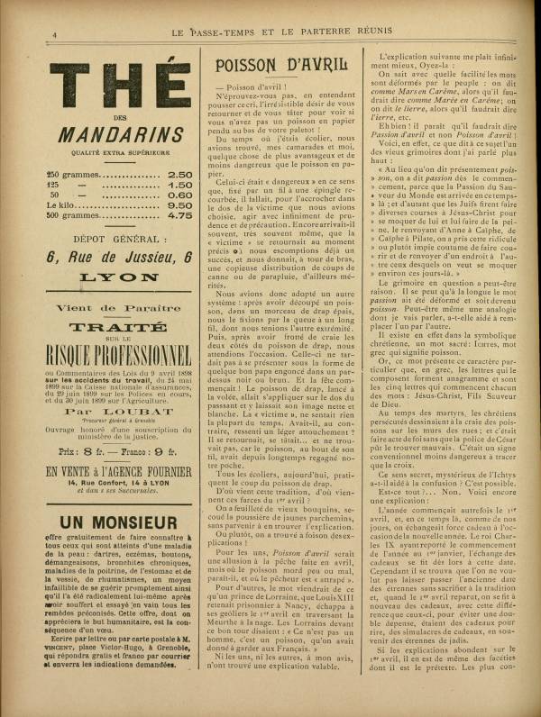 
						Affichage en mode lecture de la page
					