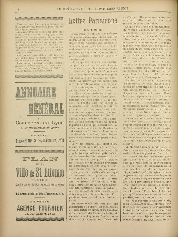 
						Affichage en mode lecture de la page
					