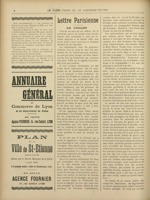 
						Affichage en mode lecture de la page
					