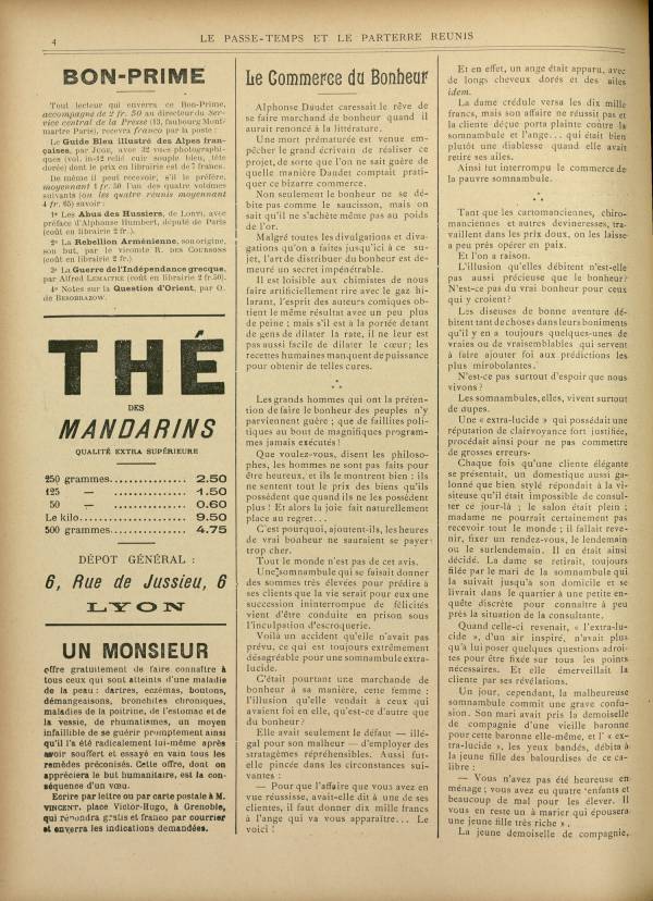 
						Affichage en mode lecture de la page
					