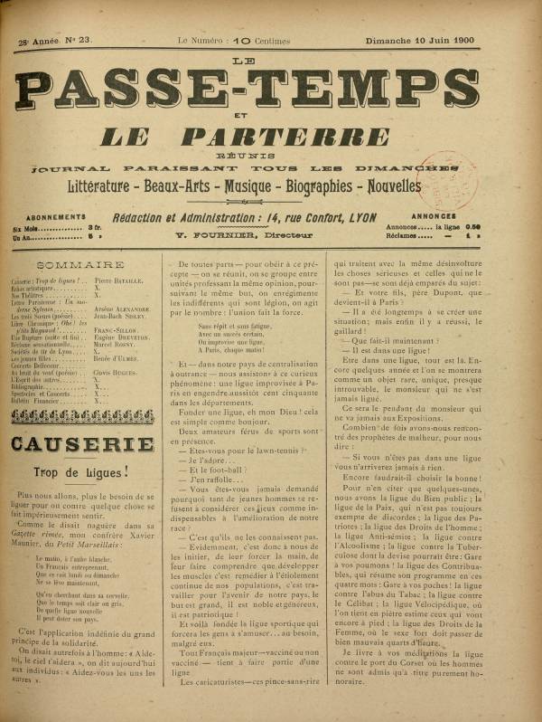 
						Affichage en mode lecture de la page
					