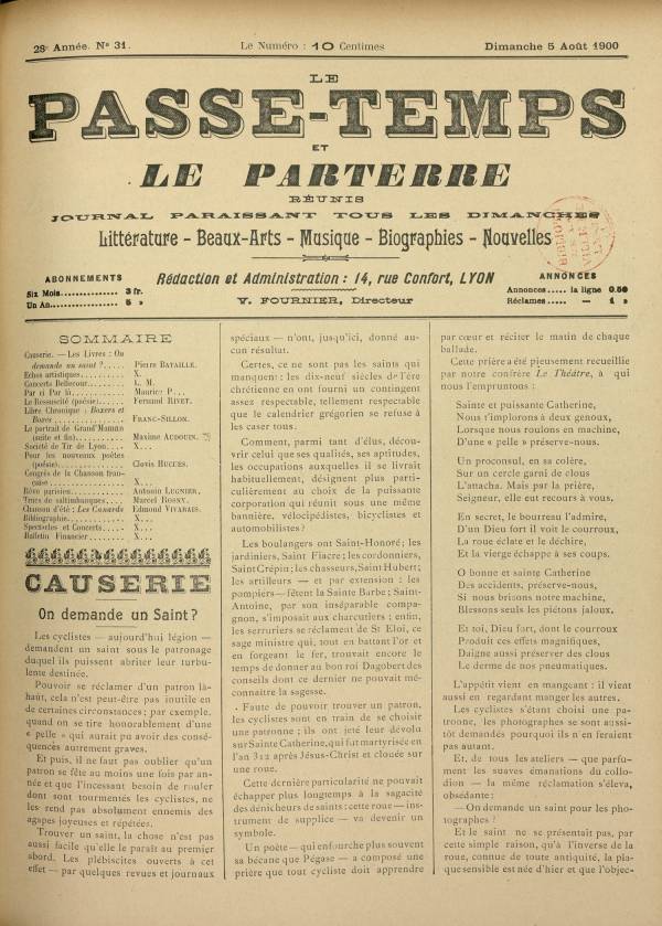 
						Affichage en mode lecture de la page
					