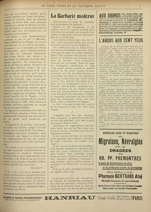 
						Affichage en mode lecture de la page
					