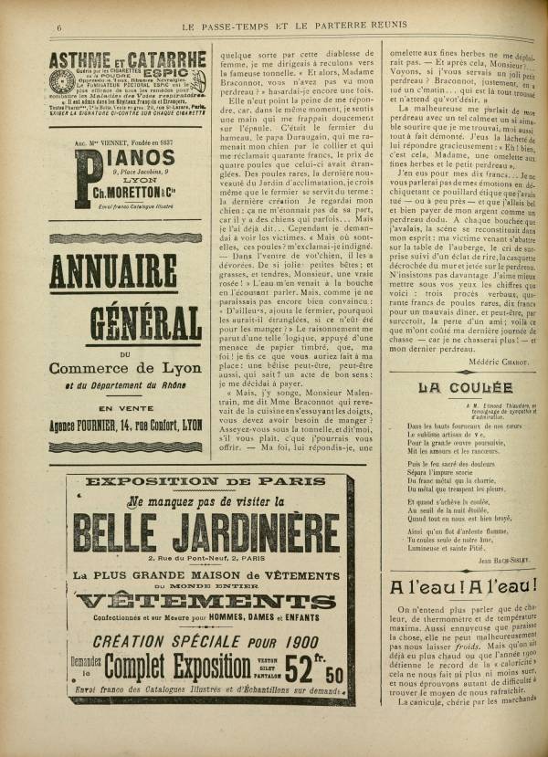 
						Affichage en mode lecture de la page
					