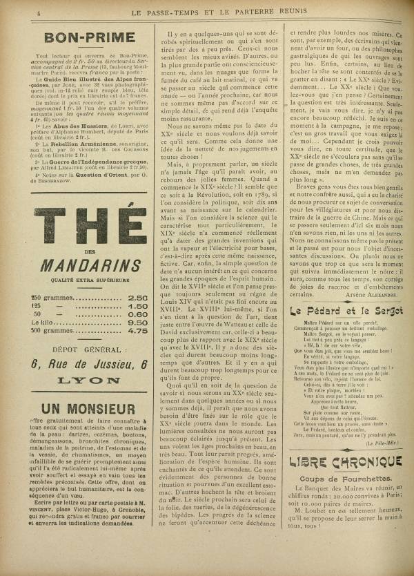 
						Affichage en mode lecture de la page
					