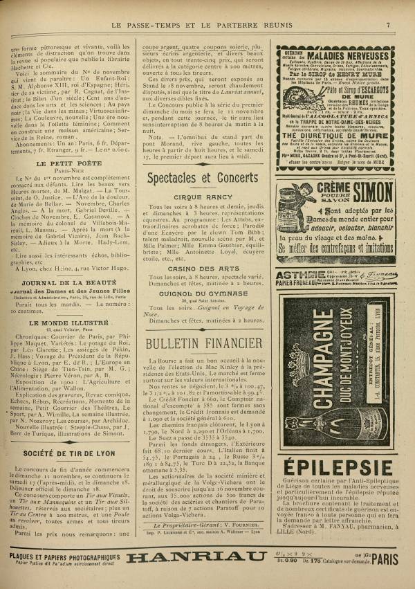 
						Affichage en mode lecture de la page
					