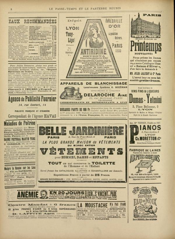 
						Affichage en mode lecture de la page
					