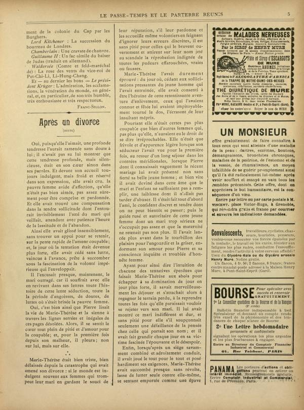 
						Affichage en mode lecture de la page
					
