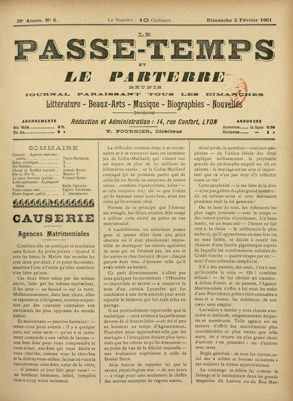 
						Affichage en mode lecture de la page
					