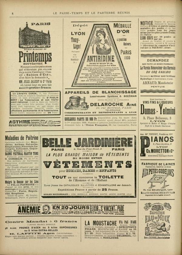 
						Affichage en mode lecture de la page
					