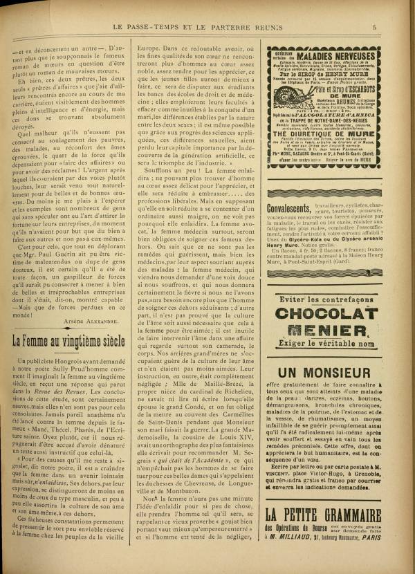 
						Affichage en mode lecture de la page
					