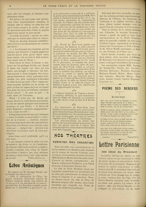 
						Affichage en mode lecture de la page
					