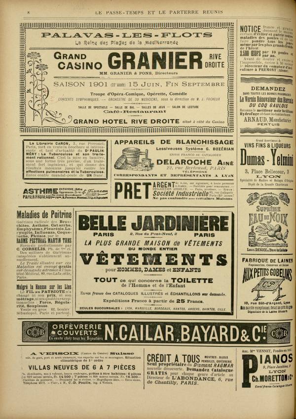 
						Affichage en mode lecture de la page
					