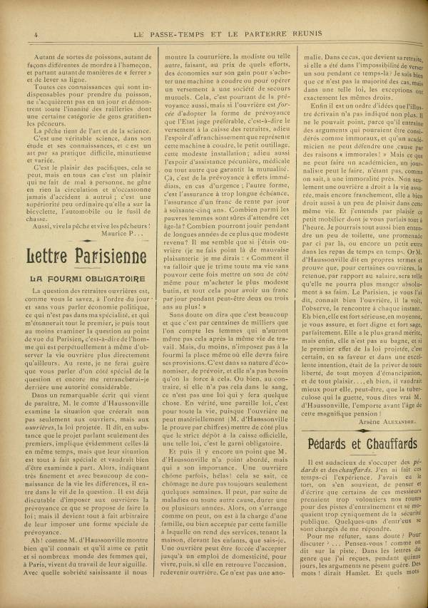 
						Affichage en mode lecture de la page
					
