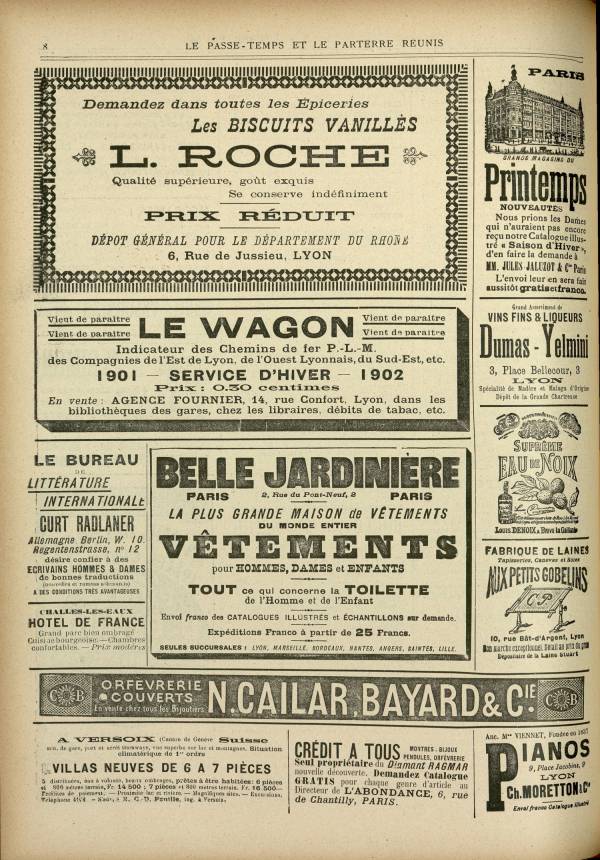 
						Affichage en mode lecture de la page
					