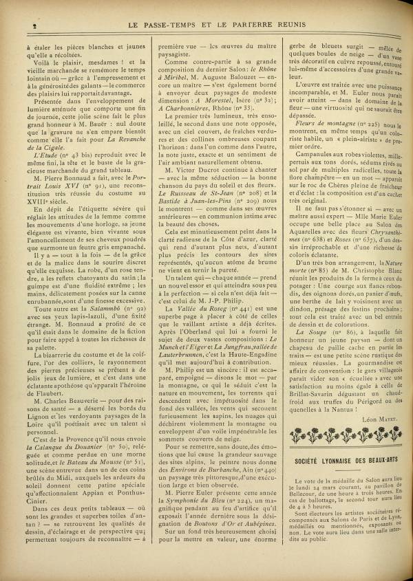 
						Affichage en mode lecture de la page
					