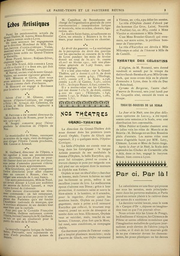 
						Affichage en mode lecture de la page
					