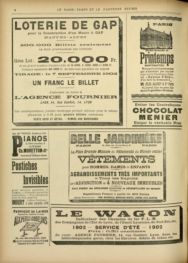 
						Affichage en mode lecture de la page
					