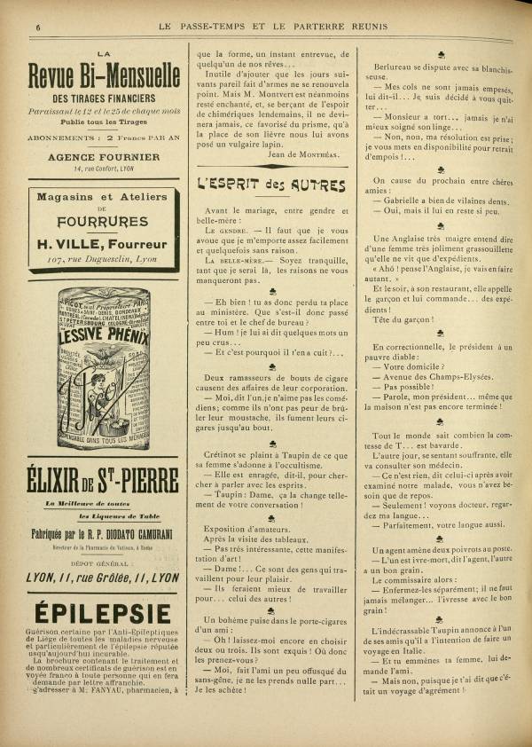 
						Affichage en mode lecture de la page
					