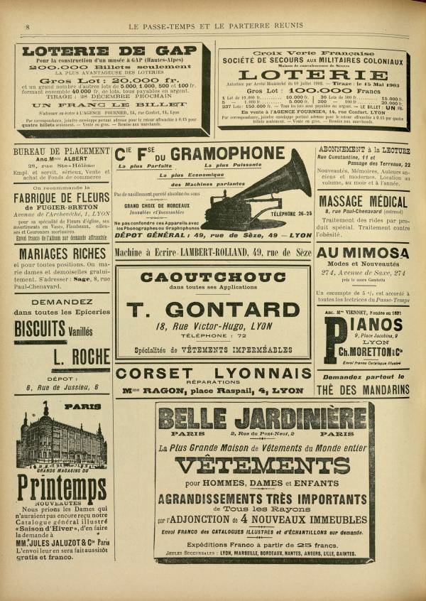
						Affichage en mode lecture de la page
					