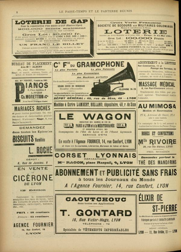
						Affichage en mode lecture de la page
					