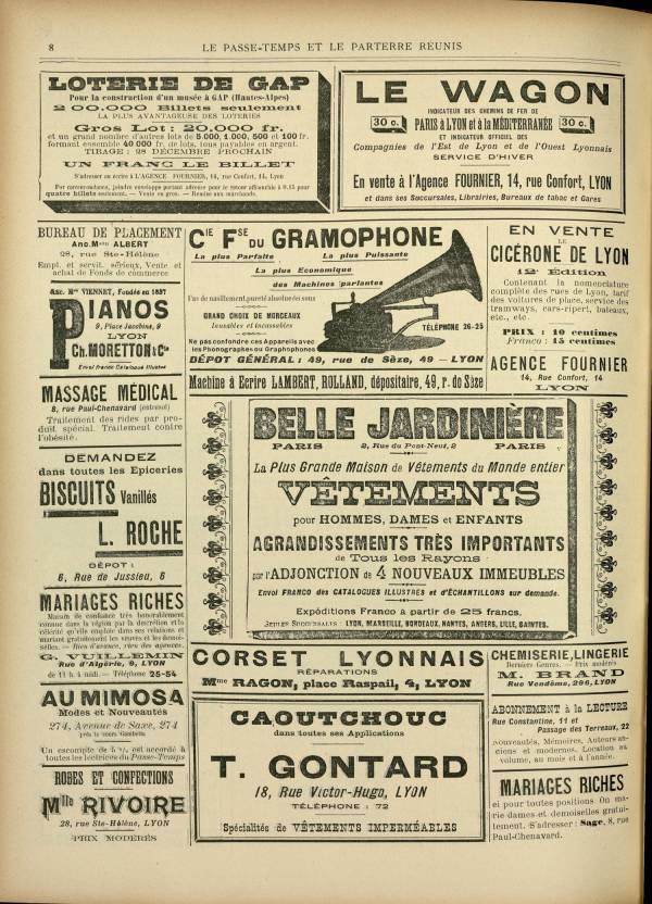 
						Affichage en mode lecture de la page
					