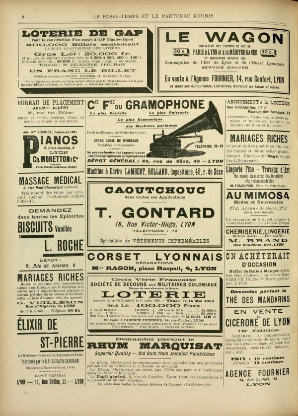 
						Affichage en mode lecture de la page
					