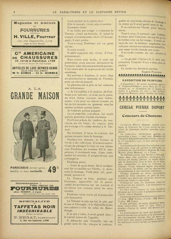 
						Affichage en mode lecture de la page
					