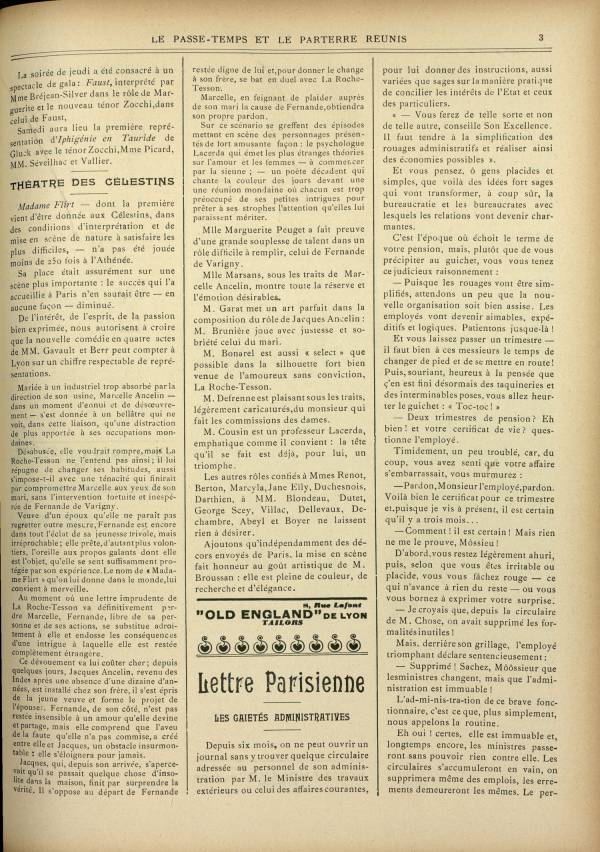 
						Affichage en mode lecture de la page
					