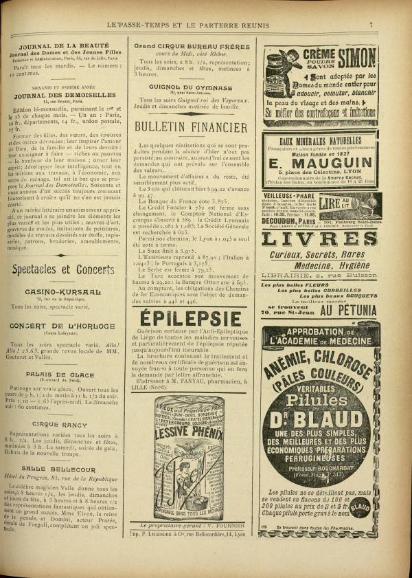 
						Affichage en mode lecture de la page
					