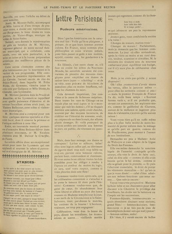
						Affichage en mode lecture de la page
					