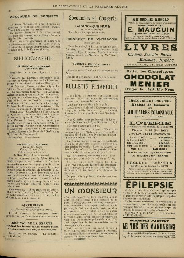 
						Affichage en mode lecture de la page
					