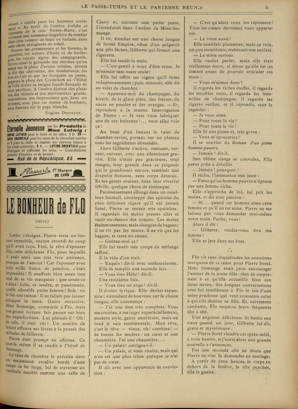 
						Affichage en mode lecture de la page
					
