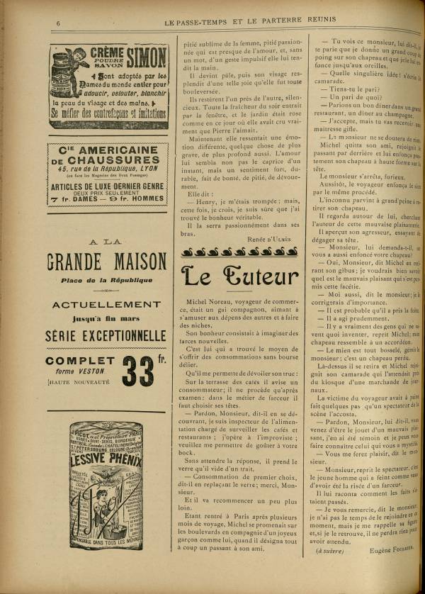 
						Affichage en mode lecture de la page
					