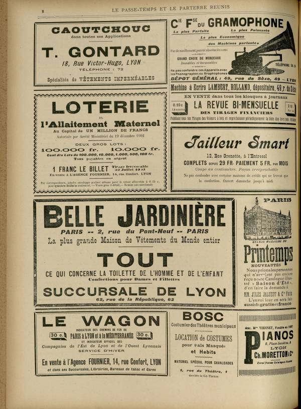 
						Affichage en mode lecture de la page
					