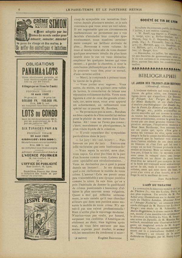 
						Affichage en mode lecture de la page
					