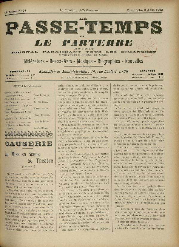 
						Affichage en mode lecture de la page
					