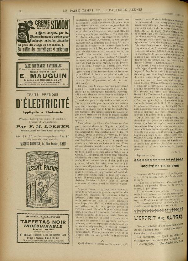 
						Affichage en mode lecture de la page
					