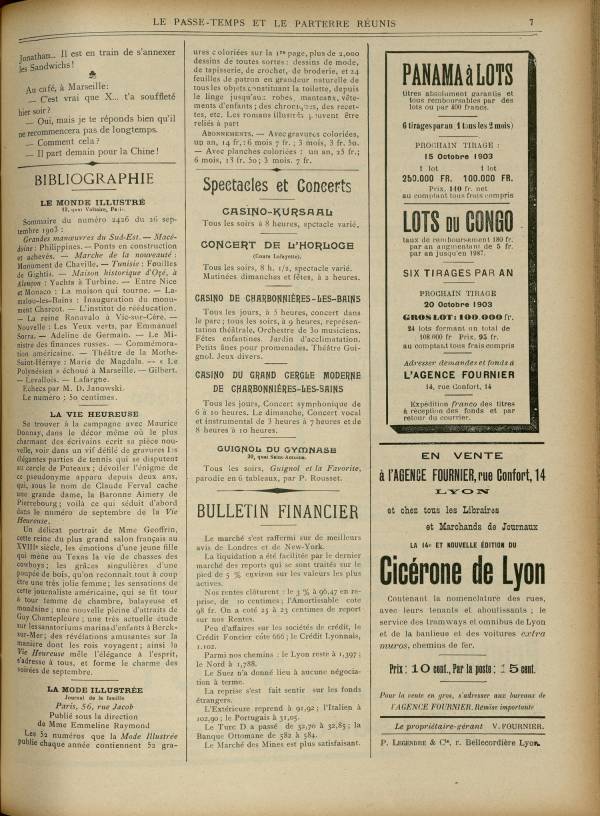 
						Affichage en mode lecture de la page
					