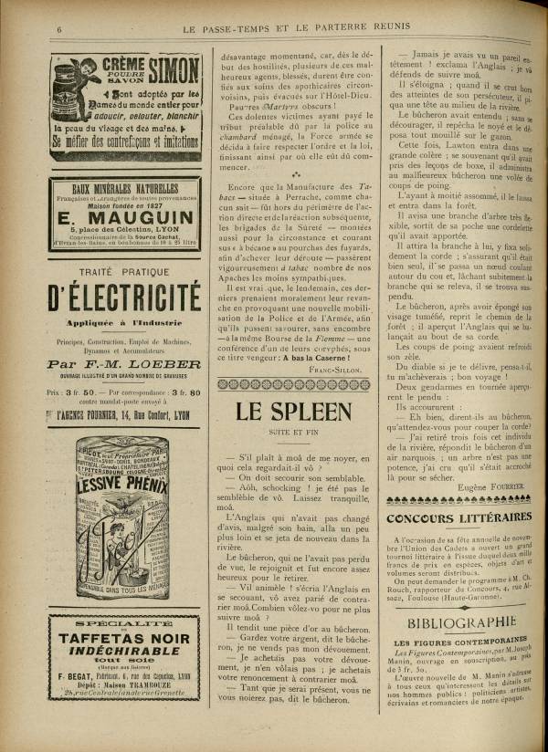 
						Affichage en mode lecture de la page
					