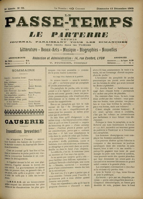 
						Affichage en mode lecture de la page
					